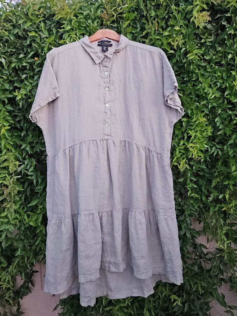 Tahari Linen Dress